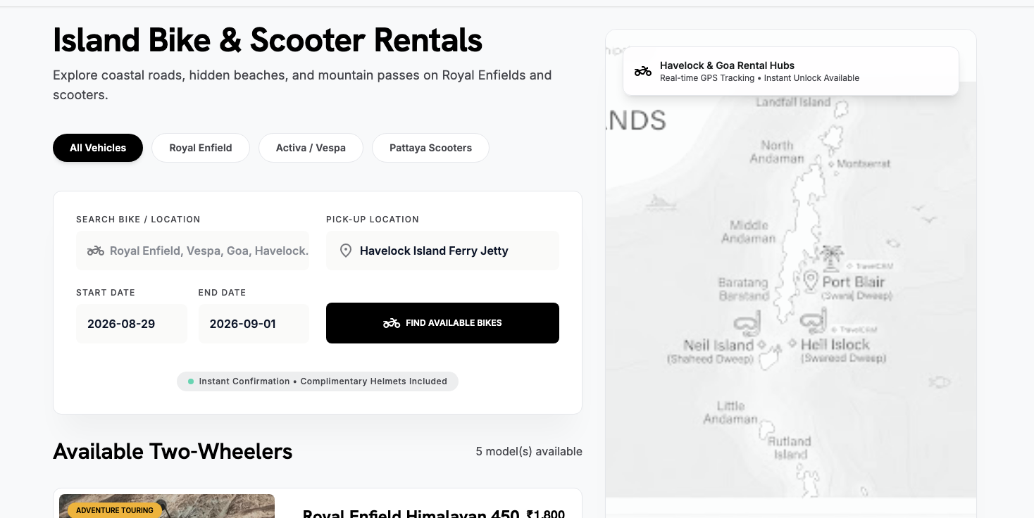 Jaabo WEB Vehicle & Transfer Storefront