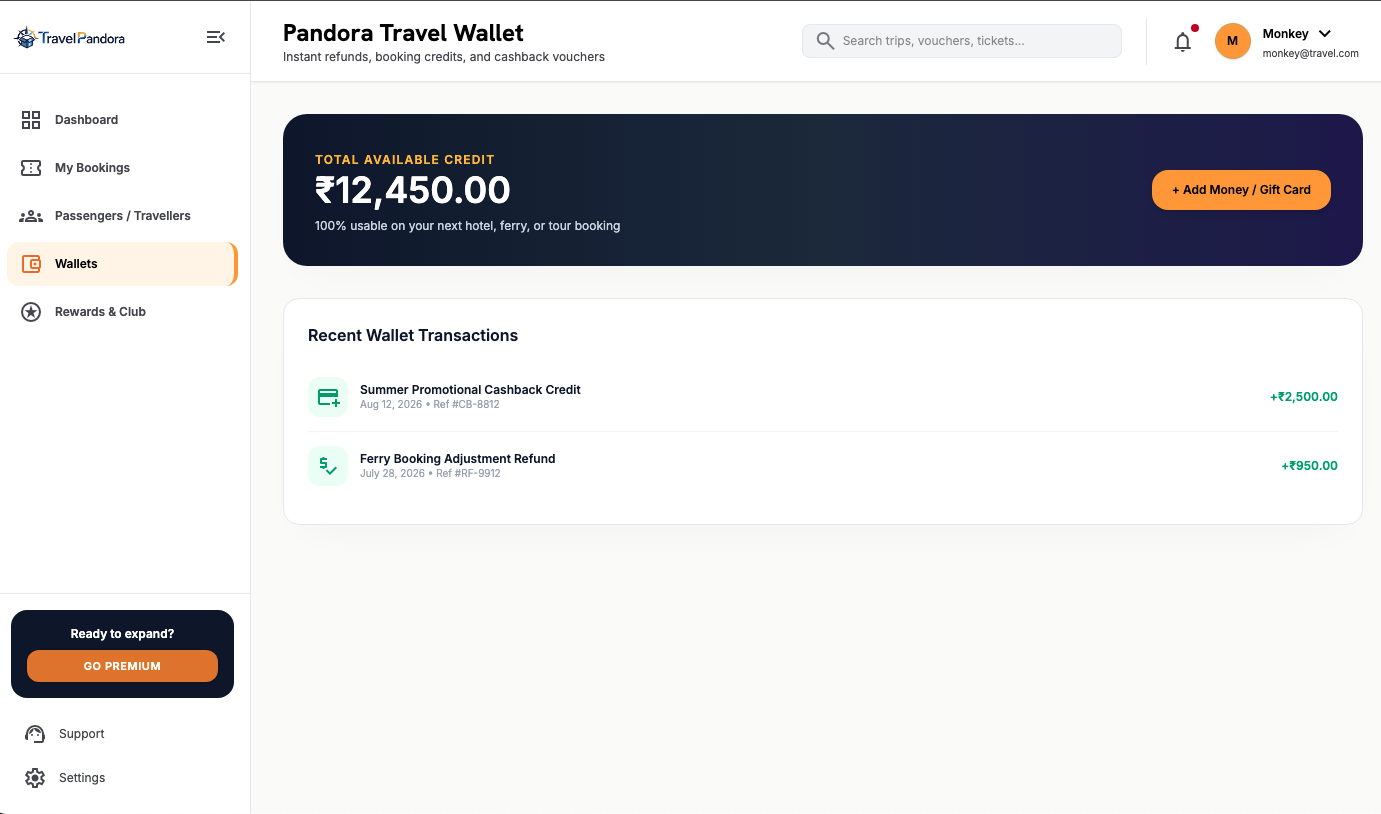 Jaabo WEB Guest Wallet & Rewards
